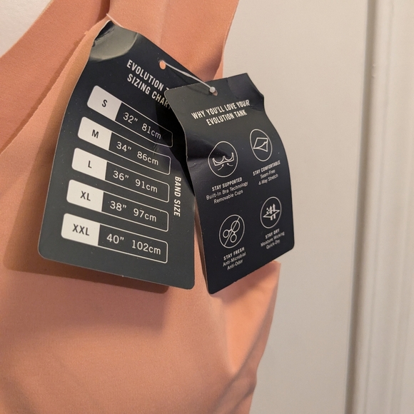 Knix Evolution Tank Desert Sand XXL NWT - Picture 6 of 7